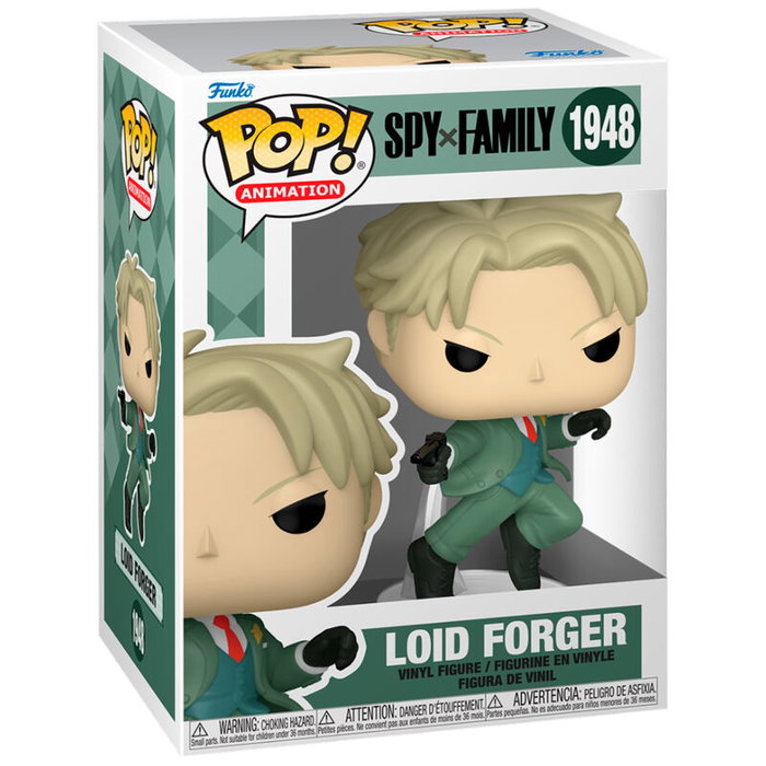 FUNKO - Figurine POP! Spy x Family - Loid Forger - Figurine vinyle de 9 cm dans sa boîte FUNKO - Figurine POP! Spy x Family - Loid Forger - Figurine vinyle de 9 cm dans sa boîte