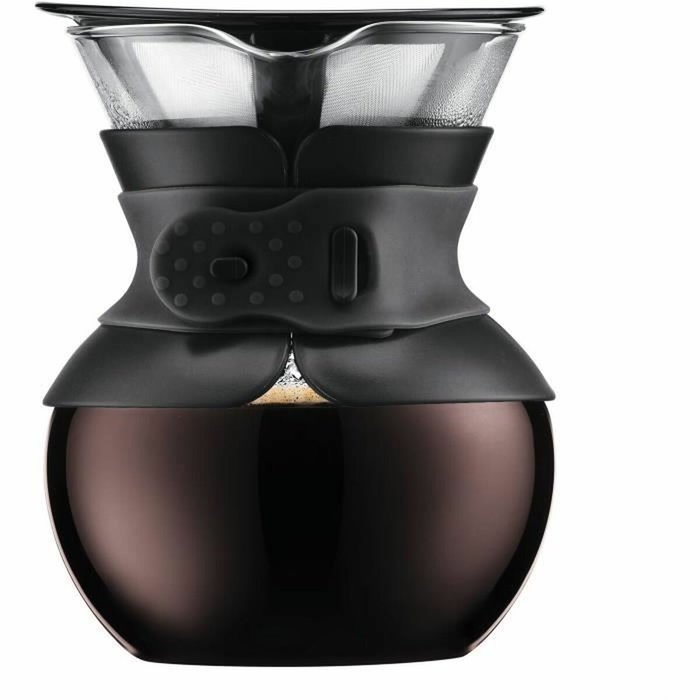 Cafetière à Piston Bodum To Over Noir 500 ml 8 Tasses Cafetière à Piston Bodum To Over Noir 500 ml 8 Tasses
