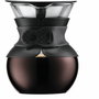Bodum Cafetière Pour Over 0,5 L Noir avec filtre permanent inox