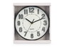 GIFTDECOR Horloge ronde 20 cm numéros et rayures assortie