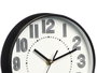GIFTDECOR Horloge ronde 20 cm numéros et rayures assortie