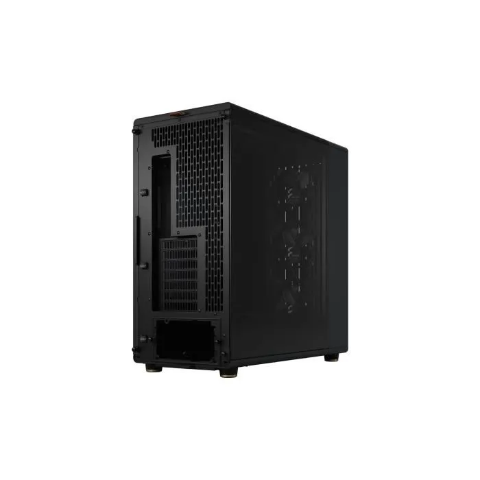Fractal Design North XL RC Charcoal Black TG - Boîtier PC E-ATX noir avec design bois et aération mesh, ventilateurs 3x140mm PWM, hub, USB 3.1 Type-C et USB 3.0