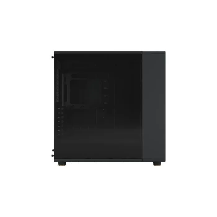 Fractal Design North XL RC Charcoal Black TG - Boîtier PC E-ATX noir avec design bois et aération mesh, ventilateurs 3x140mm PWM, hub, USB 3.1 Type-C et USB 3.0