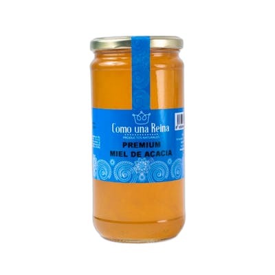 Como Una Reina Miel d'Acacia Pot en Verre Premium 1000 Gr Como Una Reina Miel d'Acacia Pot en Verre Premium 1000 Gr