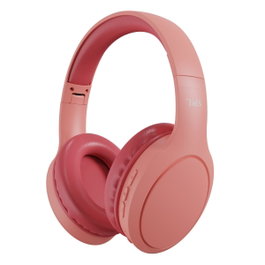 T'nB TONALITY Casque Bluetooth circum-aural Terracotta & rose framboise