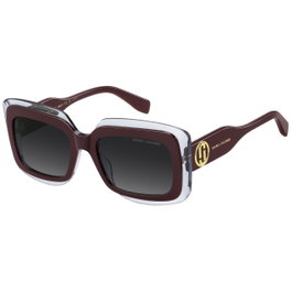 The Marc Jacobs MARC-850-S-LHF Lunettes de soleil Rouge/Gris