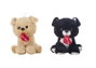 Creaciones Llopis Peluche chien avec coeur For You 20 cm en polyester - Dès 3 ans