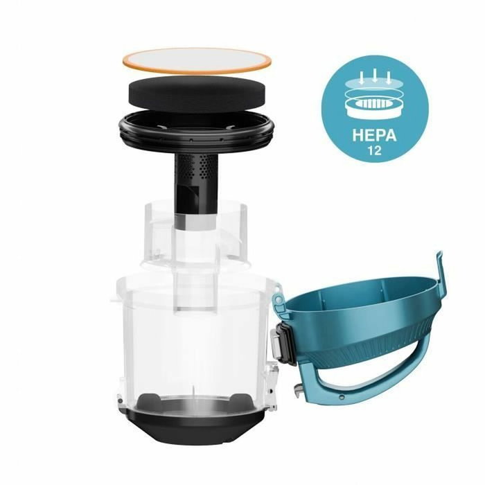 Hkoenig STC48 Aspirateur traîneau sans sac, 700 W, Noir et bleu