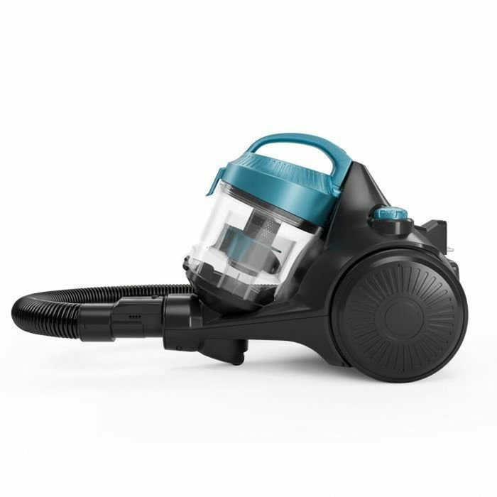 Hkoenig STC48 Aspirateur traîneau sans sac, 700 W, Noir et bleu