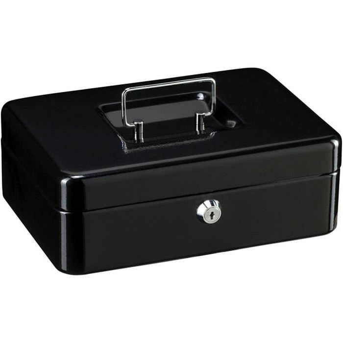 Burg Wachter Money 5025 Black Caissette à monnaie en acier noir