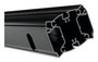 Vogel's PUC 2718B Tube XL Pôle 180 cm Noir avec Gestion de Câbles CIS - Support pour Écran au Sol Connect-it