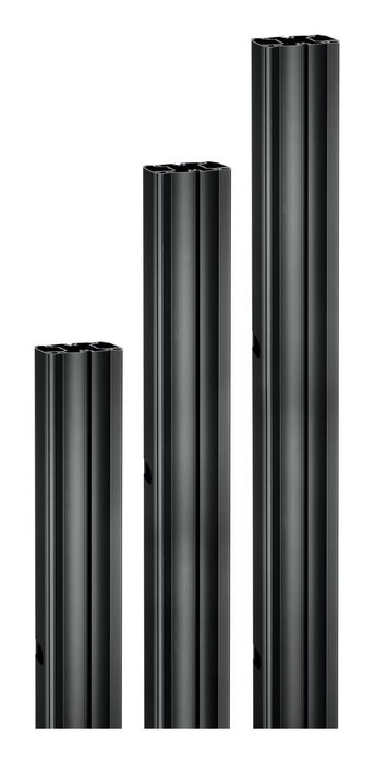 Vogel's PUC 2718B Tube XL Pôle 180 cm Noir avec Gestion de Câbles CIS - Support pour Écran au Sol Connect-it