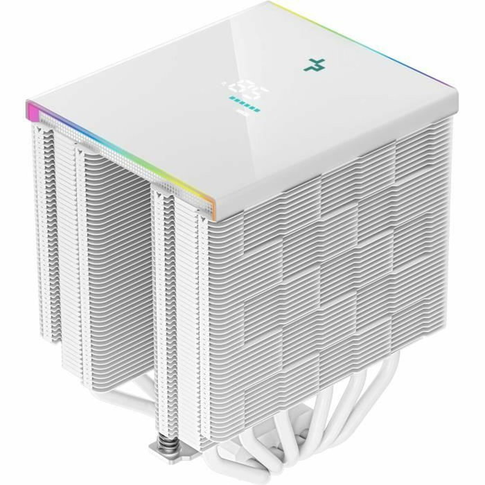 Deepcool AK620 Digital Ventirad CPU Blanc avec 2x 120 mm et afficheur digital