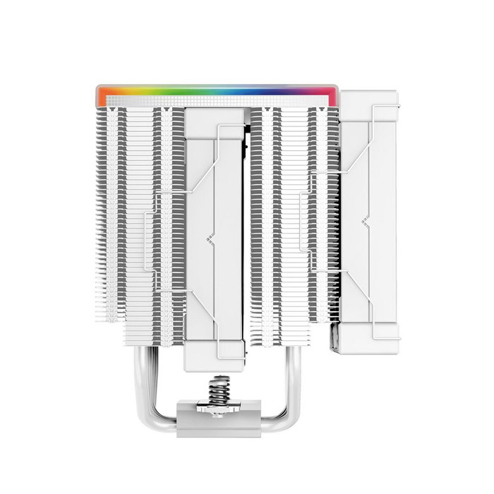 Deepcool AK620 Digital Ventirad CPU Blanc avec 2x 120 mm et afficheur digital