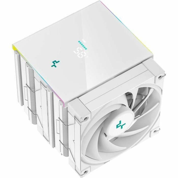 Deepcool AK620 Digital Ventirad CPU Blanc avec 2x 120 mm et afficheur digital