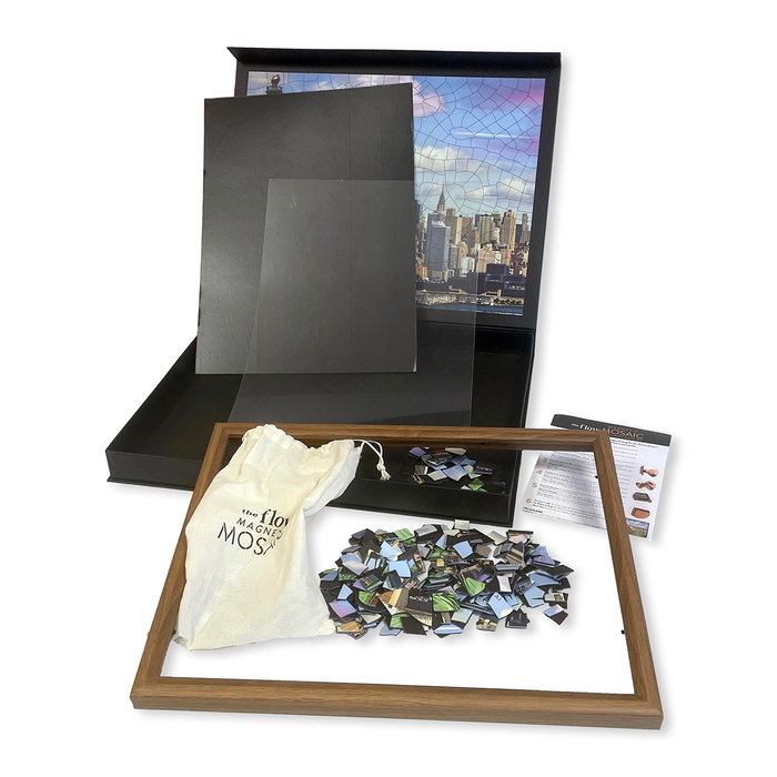 Imagiland Flow Mosaic New York 400 Pièces Magnétiques Puzzle FLM003 - À partir de 14 Ans - Espagnol