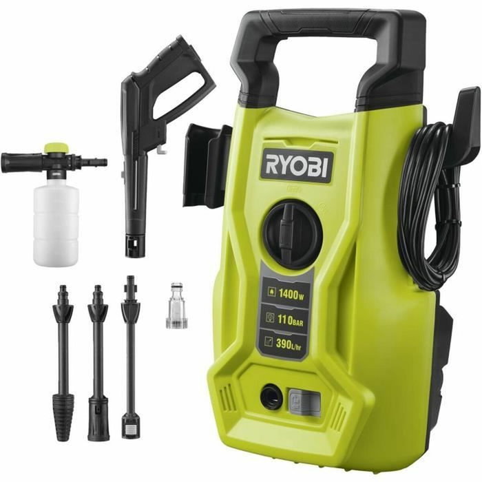 Ryobi RY110PWA Nettoyeur haute pression 1400 W 110 bars