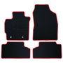 Set de tapis de voitures OCC Motorsport OCCTY0001RD Noir Toyota Auris (2007-2013) 5 Pièces