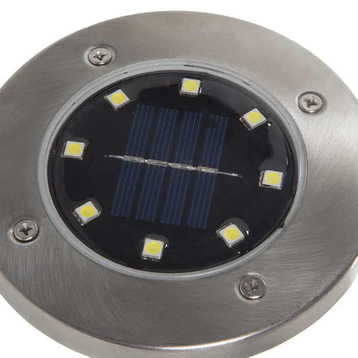 Balise LED Solaire Blanc Froid 6000K IP65 SMD2835