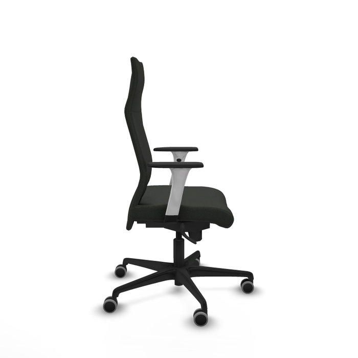 Piqueras Y Crespo Fauteuil Albacete avec mécanisme Synchro, Tissu Noir Piqueras Y Crespo Fauteuil Albacete avec mécanisme Synchro, Tissu Noir