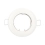 GSC Evolution Aro fijo redondo empotrable Chandur Blanco