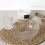 Home Deco Factory Verre Mirage avec rebord doré 250 ml