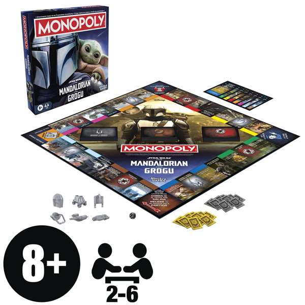 Hasbro Monopoly Mandalorian et Grogu Edition Star Wars