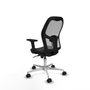 Piqueras y Crespo Chaise de Bureau 2D086N0 Noir