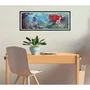 Clementoni Compact - Puzzle Panorama 1000 Pièces La Petite Sirène (98 x 33 cm) avec Poster