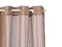 Giftdecor Cortine marron relief en tissu 100% polyester 24x5x26 cm (Set de 6)