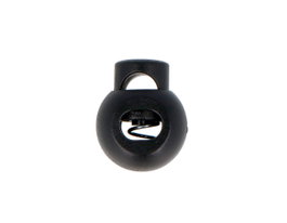 Innspiro Embouts de Cordon en Plastique Noir 8mm (Lot de 5)