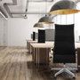 Piqueras y Crespo Chaise de Bureau Albacete XL Pistache et Noir