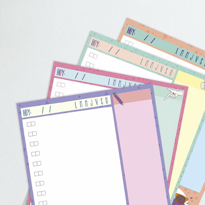 Planificateur quotidien Finocam TALKUAL 14,8 x 21 cm