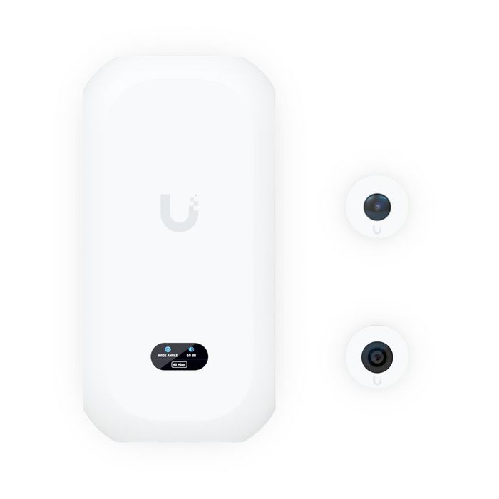 Ubiquiti Camera AI Theta - Caméra de sécurité WiFi 360° avec IA, double objectif (8 MP grand angle + 12 MP fisheye), audio bidirectionnel et écran LCD couleur Ubiquiti Camera AI Theta - Caméra de sécurité WiFi 360° avec IA, double objectif (8 MP grand angle + 12 MP fisheye), audio bidirectionnel et écran LCD couleur