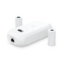 Ubiquiti Camera AI Theta - Caméra de sécurité WiFi 360° avec IA, double objectif (8 MP grand angle + 12 MP fisheye), audio bidirectionnel et écran LCD couleur