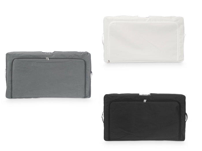Kipit Bajo Cama à Fermeture Éclair 80 x 47 x 14,5 cm Assortiment Blanc Gris Noir Polyester (Set de 12) Kipit Bajo Cama à Fermeture Éclair 80 x 47 x 14,5 cm Assortiment Blanc Gris Noir Polyester (Set de 12)