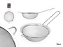 Kinvara Passoire en Acier avec Support 16 cm (Set de 12)
