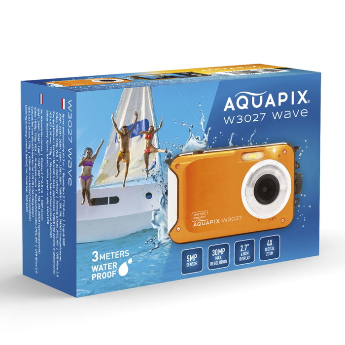 Easypix Aquapix W3027 Wave Orange Easypix Aquapix W3027 Wave Orange