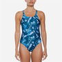 Maillot de bain femme Nike Bleu