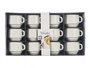 VESSIA Taza Porcelana Apilable 220 ml Blanco