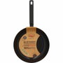 Menastyl Poêle en aluminium forgé 28 cm Noir
