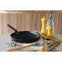 Menastyl Poêle en aluminium forgé 28 cm Noir