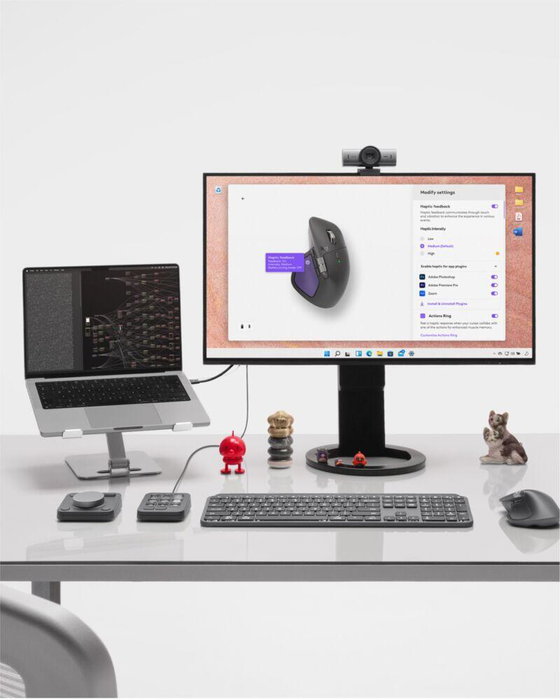 Logitech MX Master 4 - Souris sans fil ergonomique - Graphite