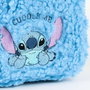 Stitch Sac à dos casual en fausse laine 24 x 19 x 10,5 cm Cerdá - Bleu