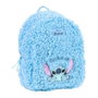 Stitch Sac à dos casual en fausse laine 24 x 19 x 10,5 cm Cerdá - Bleu