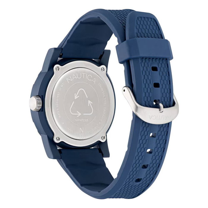 Nautica NAPATS305 - Montre Homme Bleue et Verte