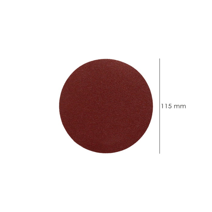 WOLFPACK LINEA PROFESIONAL Lot de 10 disques de ponçage velcro Ø 125 mm grain 240 avec trous
