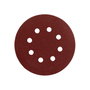 WOLFPACK LINEA PROFESIONAL Lot de 10 disques de ponçage velcro Ø 125 mm grain 240 avec trous