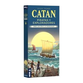 Devir Catan Pirates et Explorateurs Extension 5-6 Joueurs Jeu de Société