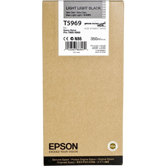 Epson Cartouche d'encre gris clair T596 350ml pour Stylus Pro 7900/9900
